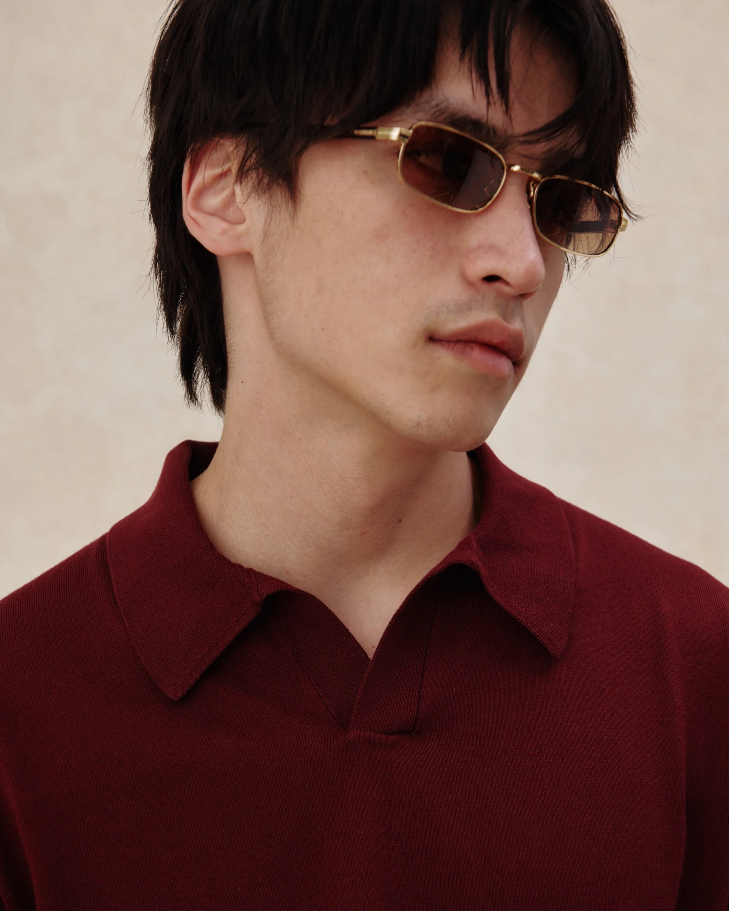 545 Knitted Polo Longsleeve - Image 3