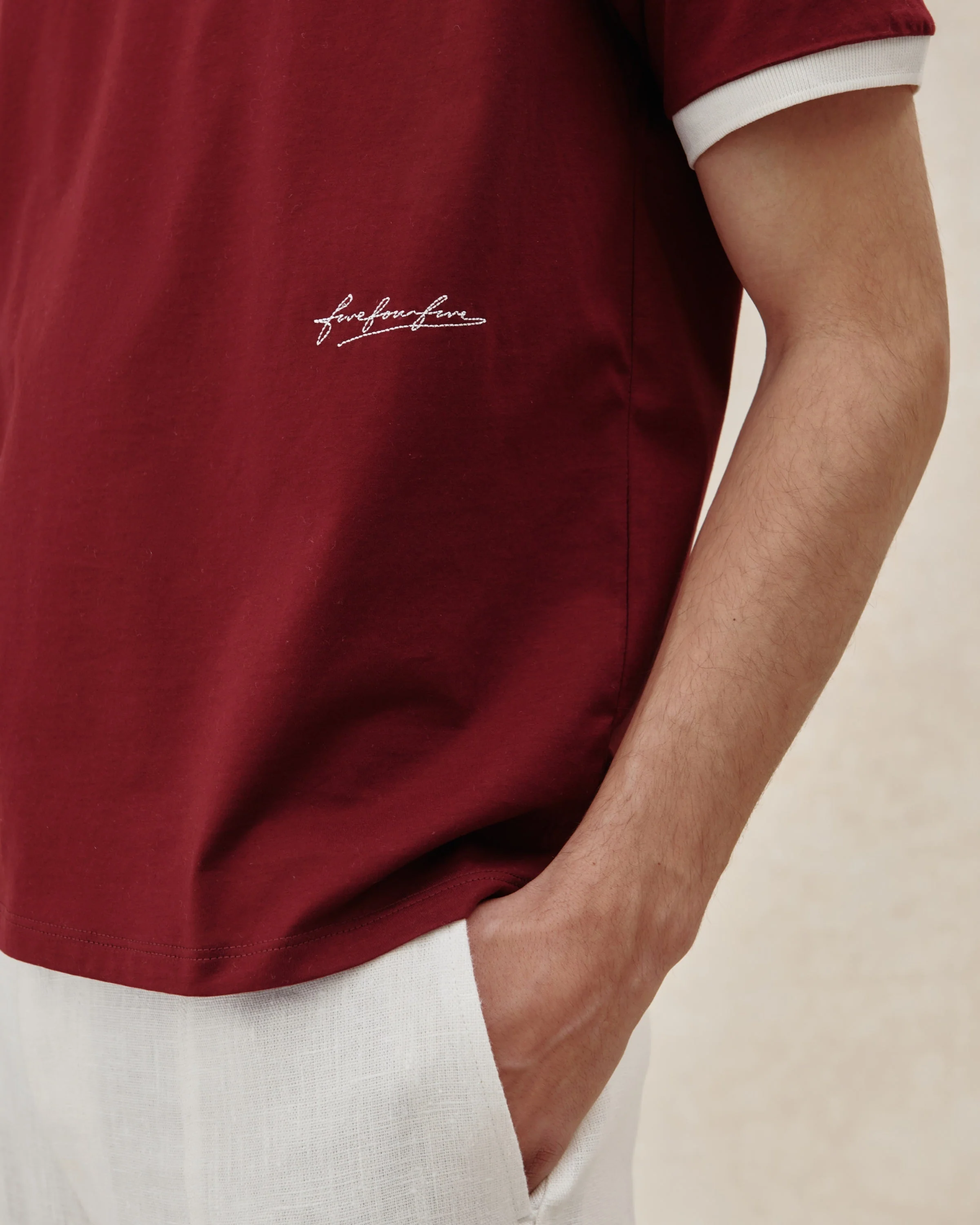545 Ultralight Contrast Tee - Image 3